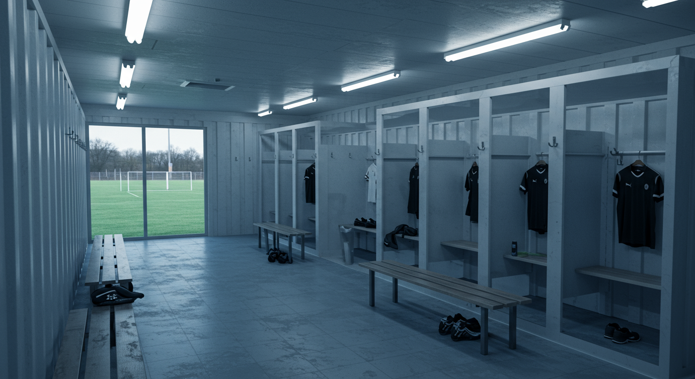 Vestiaires 60m²